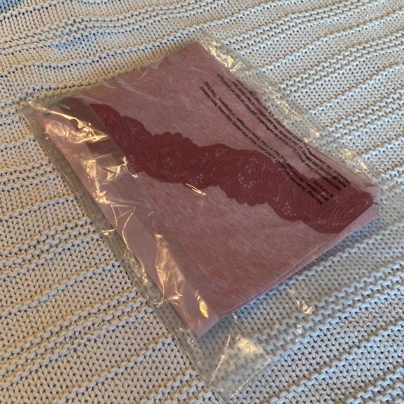 Cacique Pink Panties with Lace Trim - Picture 5 of 9